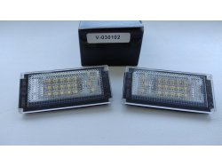 Диодная подсветка номера Диодная подсветка номера BMW Mini R50