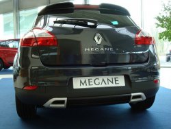 Спойлер Renault Megane 3 5D
