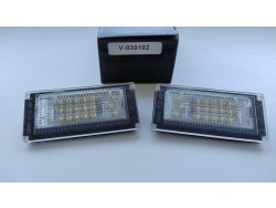 Диодная подсветка номера BMW Mini R53 cabrio