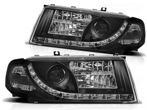 Передние фары Skoda Octavia